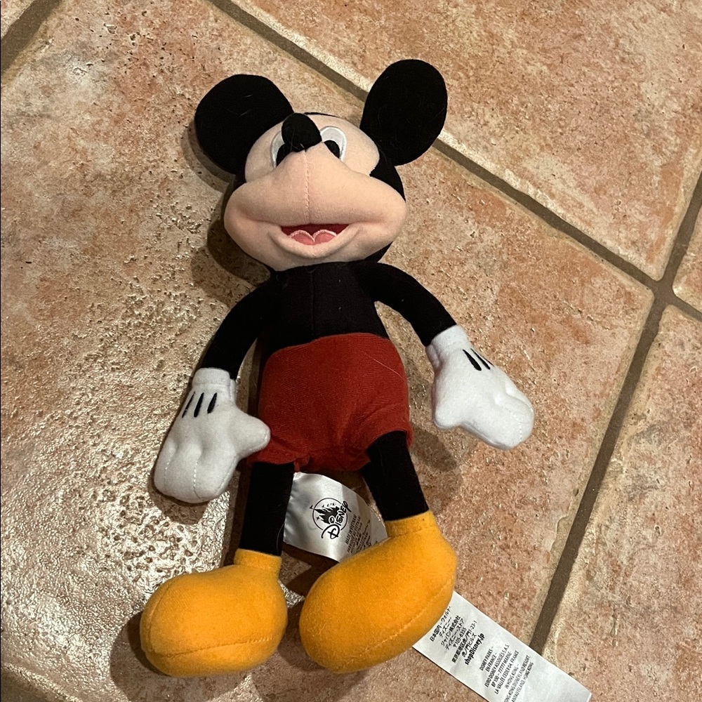 Disney Plush Toy with Yellow and Black Accents